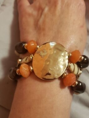 Chunky Bohemian style bracelet.